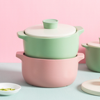 Pastel Pink Cooking Pot Nestasia