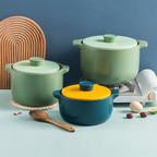 Dark Green Cooking Pot Nestasia